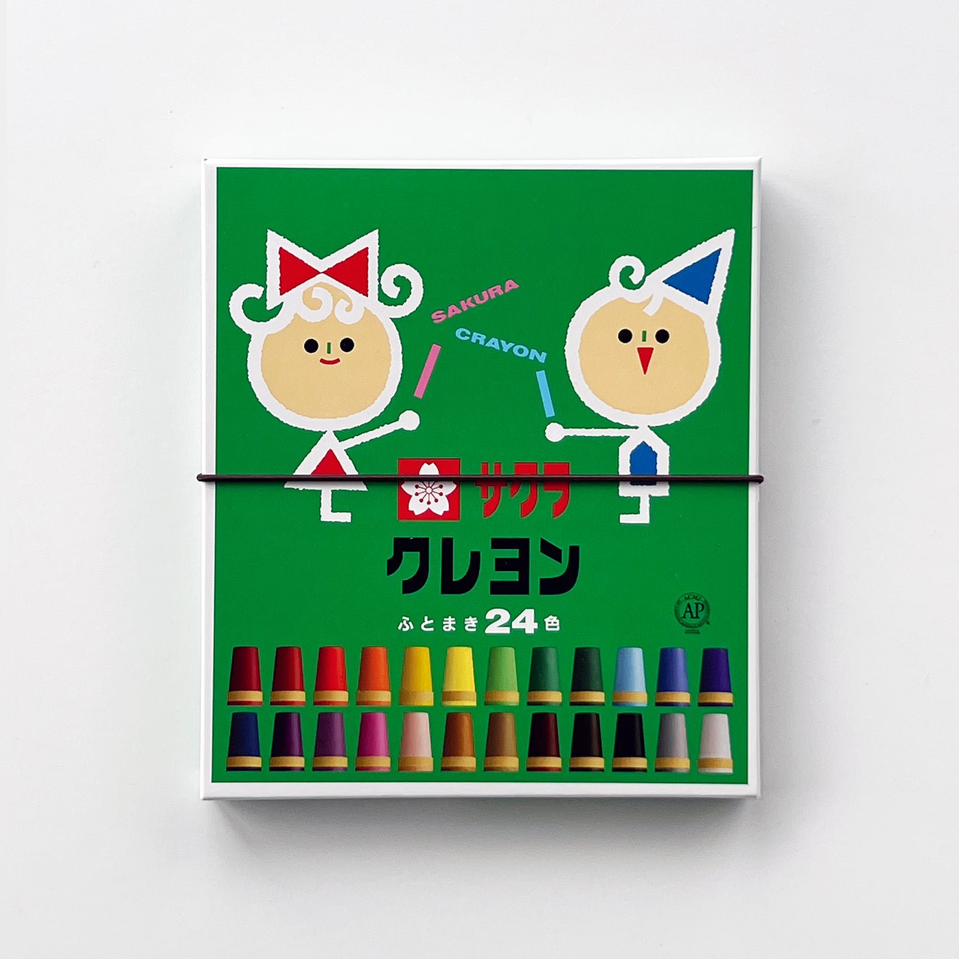 crayon品 Sakura Japanese Wax Crayons — 24 Colors – Wms&Co.