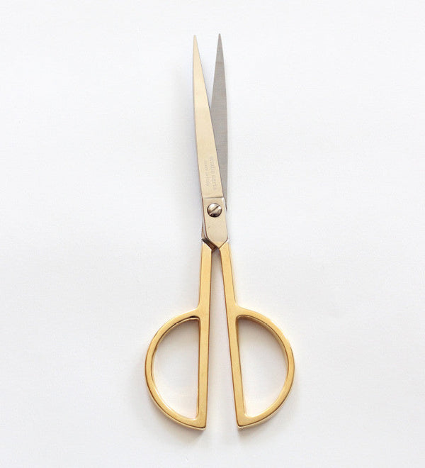Modernist Gold Scissors
