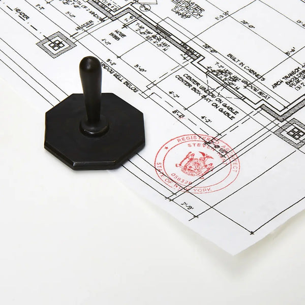 Well designed Architect stamps for your architect license seal