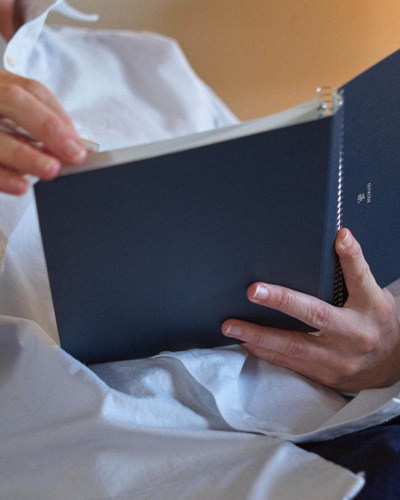 Postalco Notebook: A5 Dark Blue - Wms&Co.