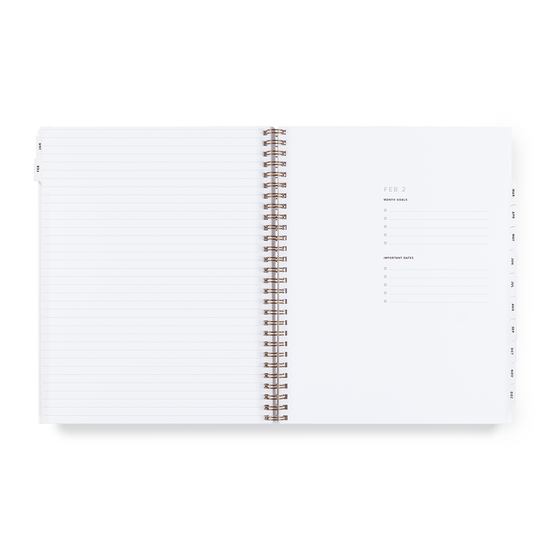 Appointed 2026 Task Planner: Lavender Gray - Wms&Co.