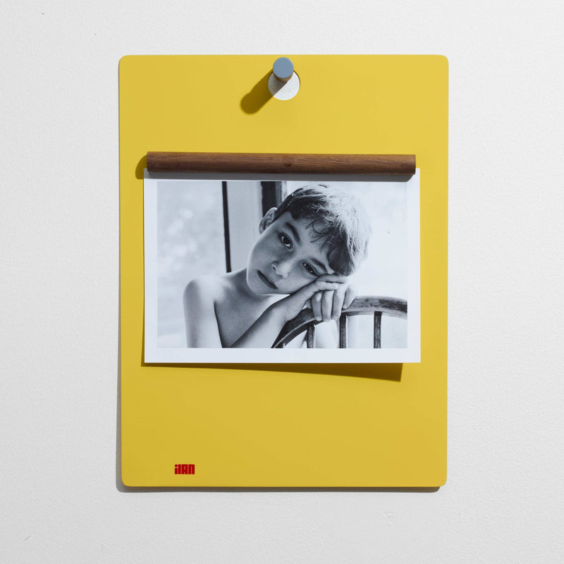 Magnetic Wall/Desk Clipboard: Yellow - Wms&Co.