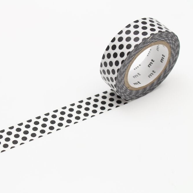 Black Dot Washi Tape - Wms&Co.