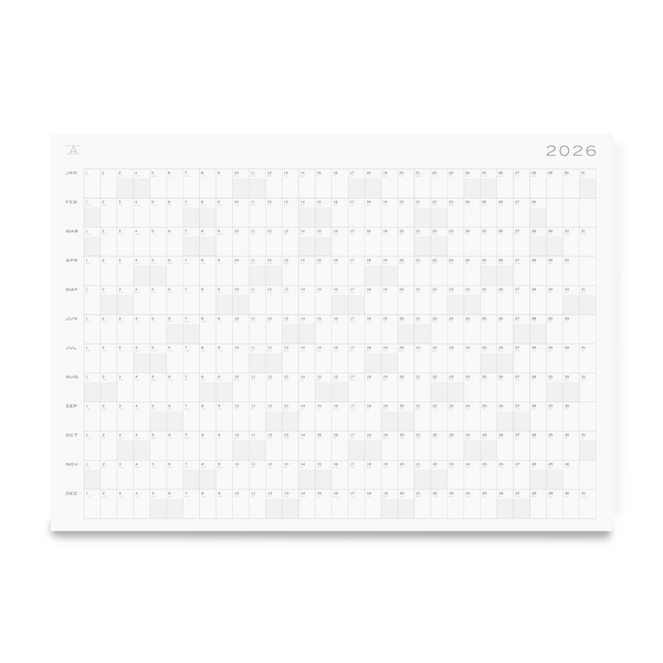 2026 Appointed Planning Wall Calendar - Wms&Co.