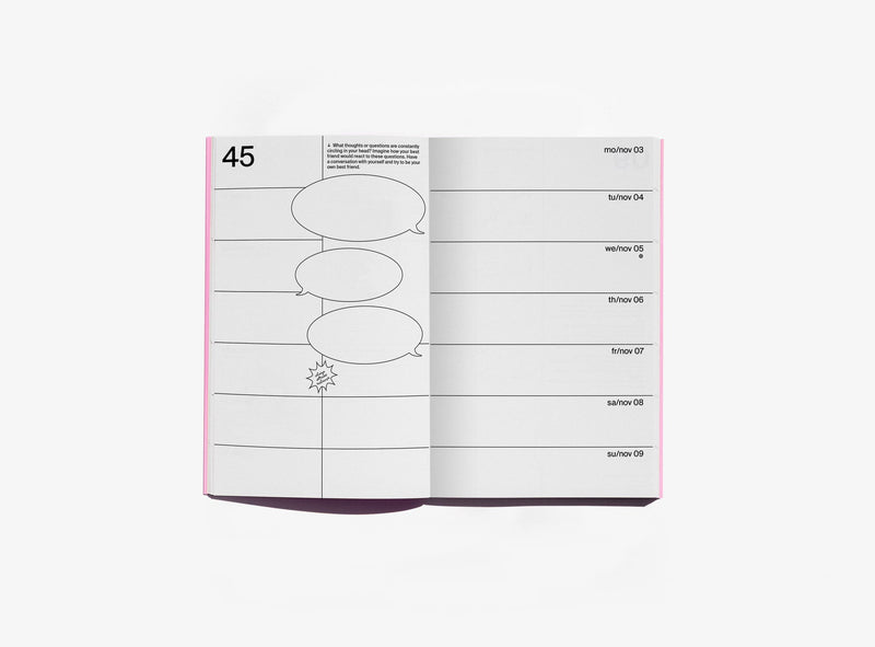 Sekt 2025 Planner: Reglisse (pre - order) - Wms&Co.