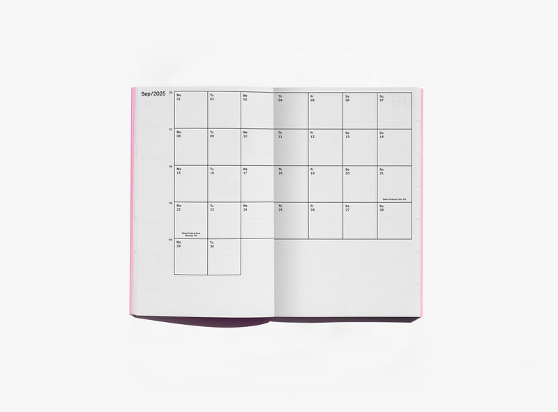 Sekt 2025 Planner: Myrtille (pre-order)