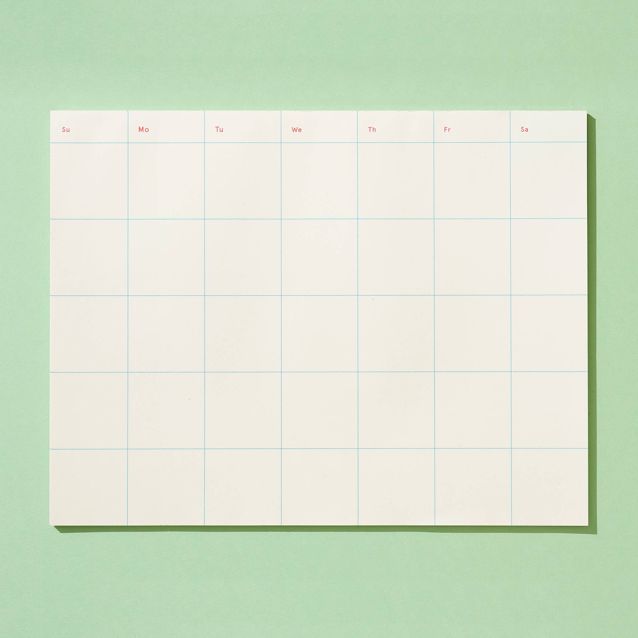 Undated Monthly Weekly Notepad by Shorthand Press – Wms&Co.