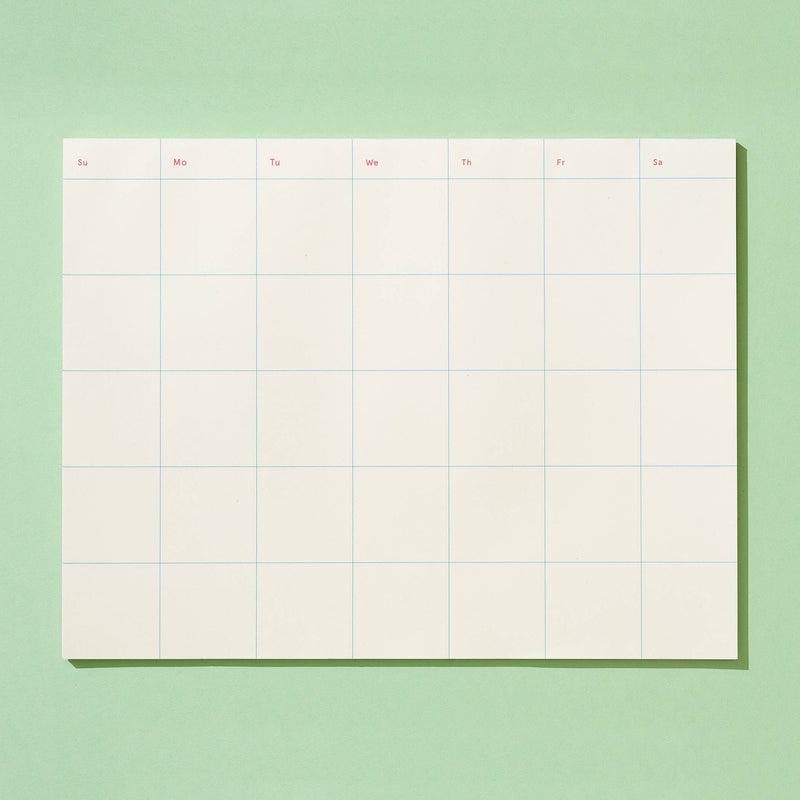 Calendar Notepad - Wms&Co.