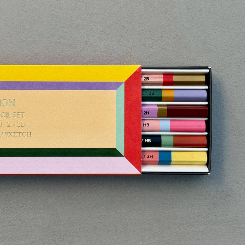 British Colour Block Pencil Set - Wms&Co.