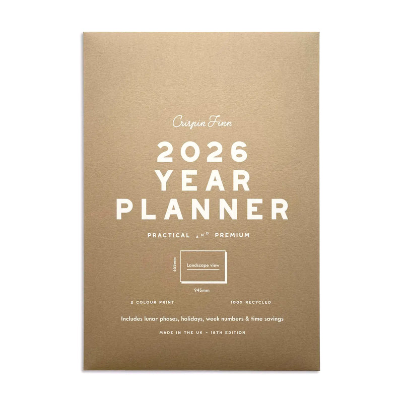 2026 Year Planner - Landscape View - Wms&Co.