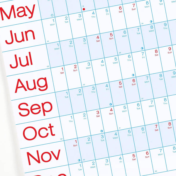 2026 Year Planner - Landscape View - Wms&Co.