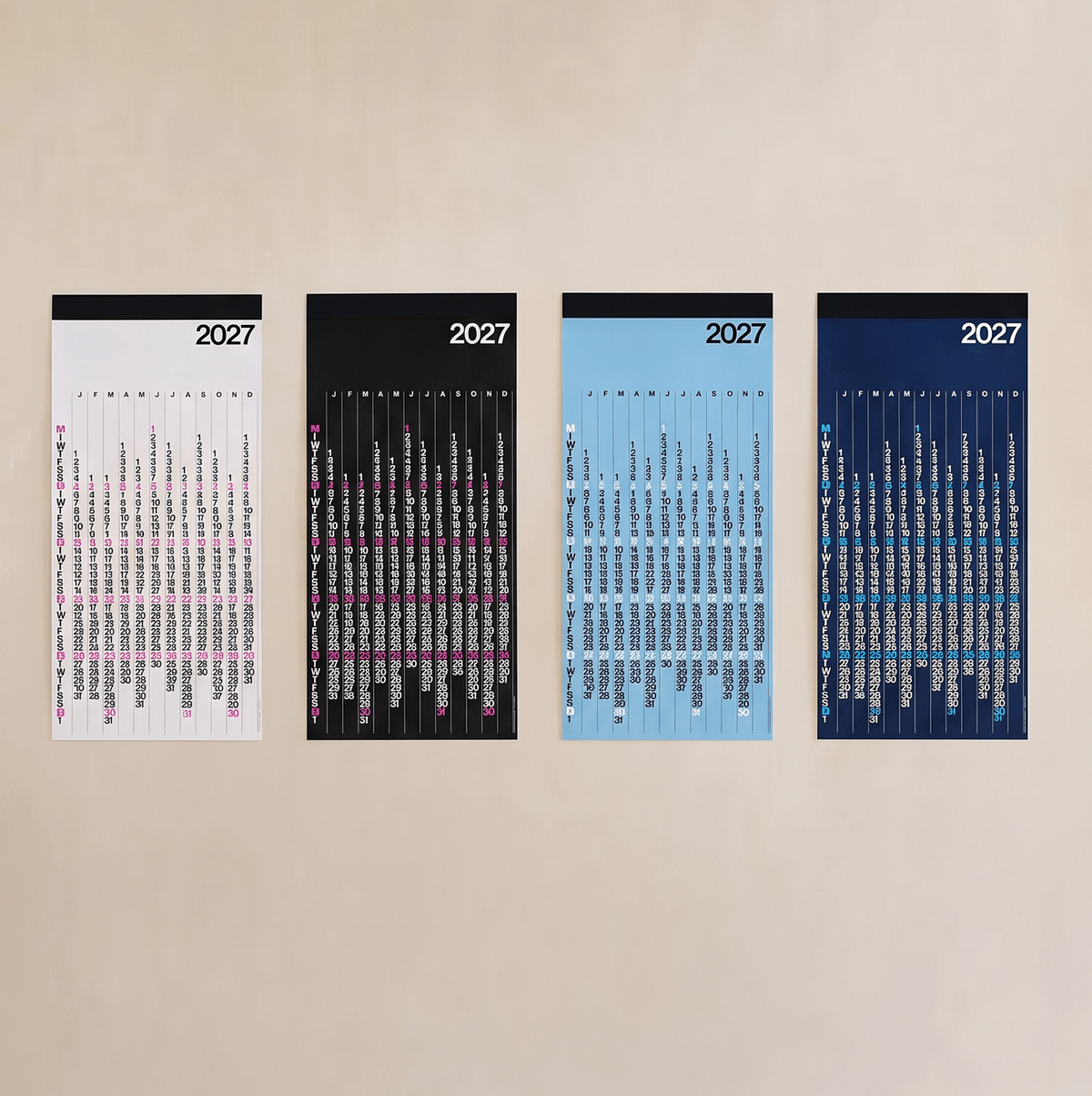 コレクション FH/gerrit rietveld abcdesigne CALENDAR Stendig Calendars 2026 – Wms&Co.