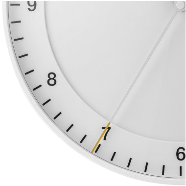 BC17 White Wall Clock by Braun - Wms&Co.