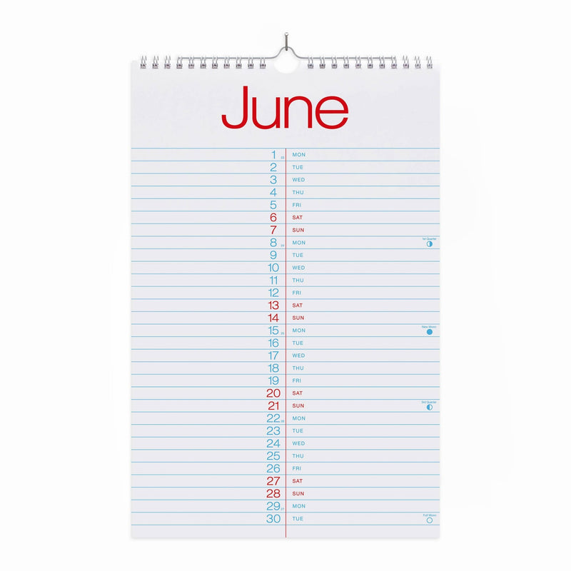 2026 Double Dates Wall Calendar - Wms&Co.