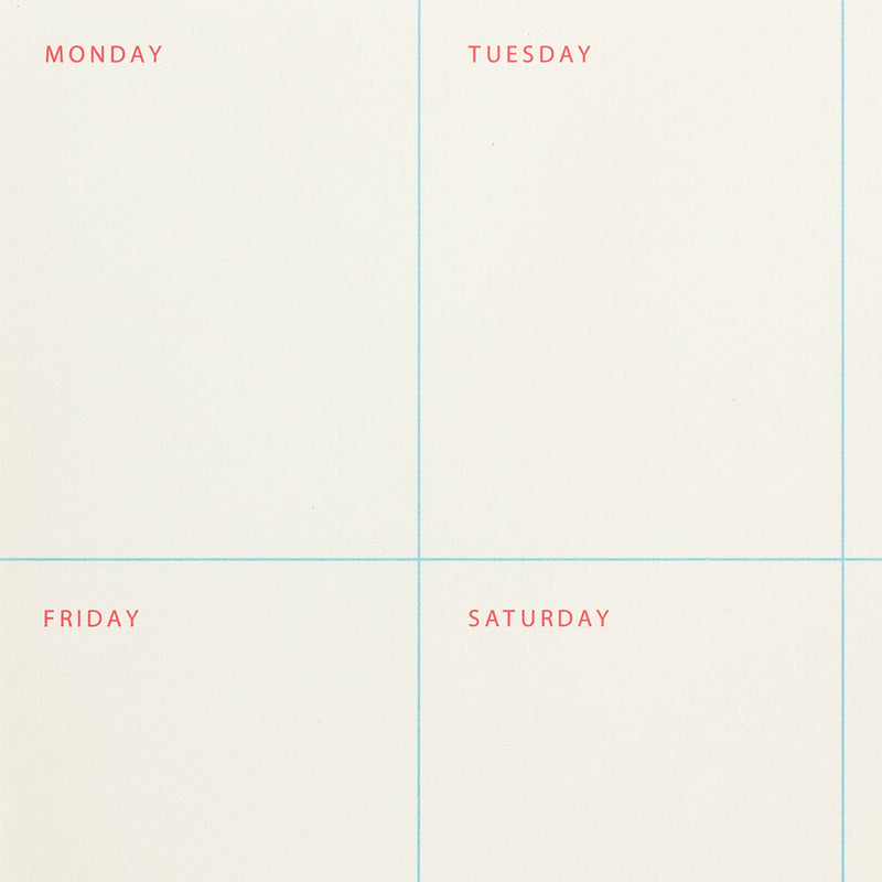 Weekly Notepad - Wms&Co.