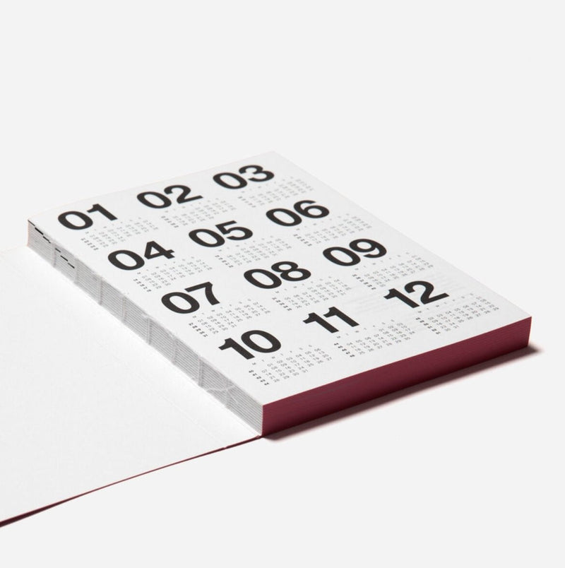 Marjolein Delhaas 2026 Planner: 7420 Burgundy - Wms&Co.