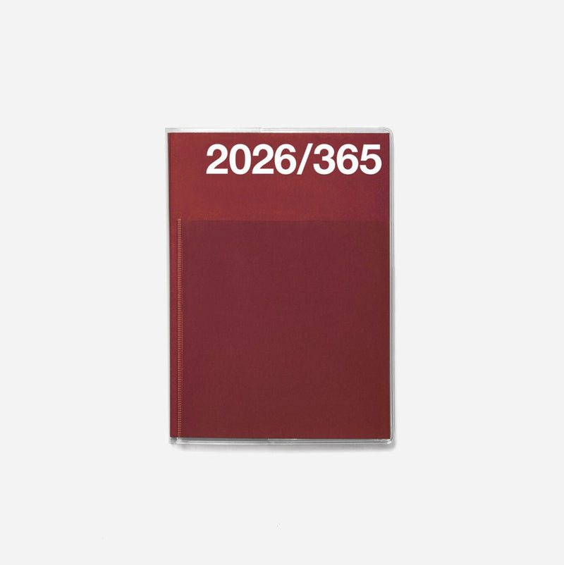 Marjolein Delhaas 2026 Planner: 7420 Burgundy - Wms&Co.