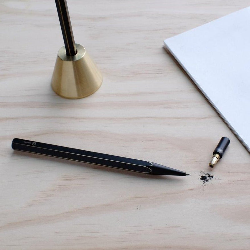 Ystudio Classic Black/Brass Mechanical Pencil - Wms&Co.