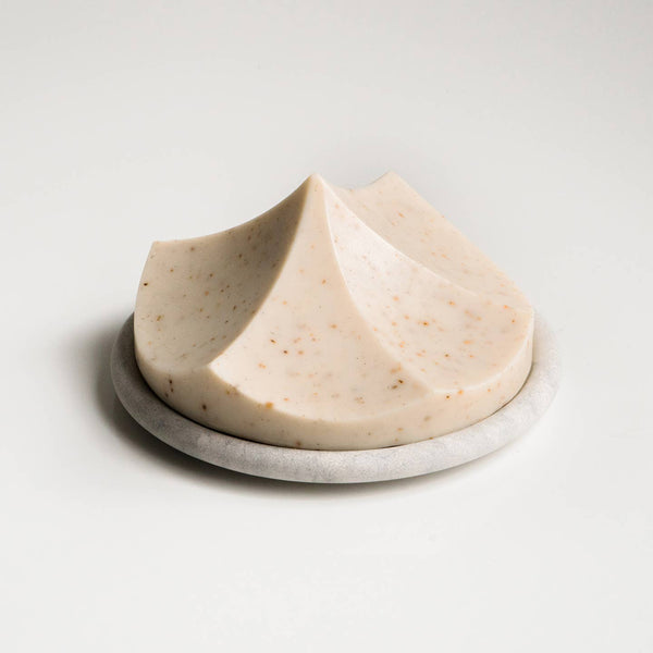 Erode Summit Soap and Dish Set: Linden