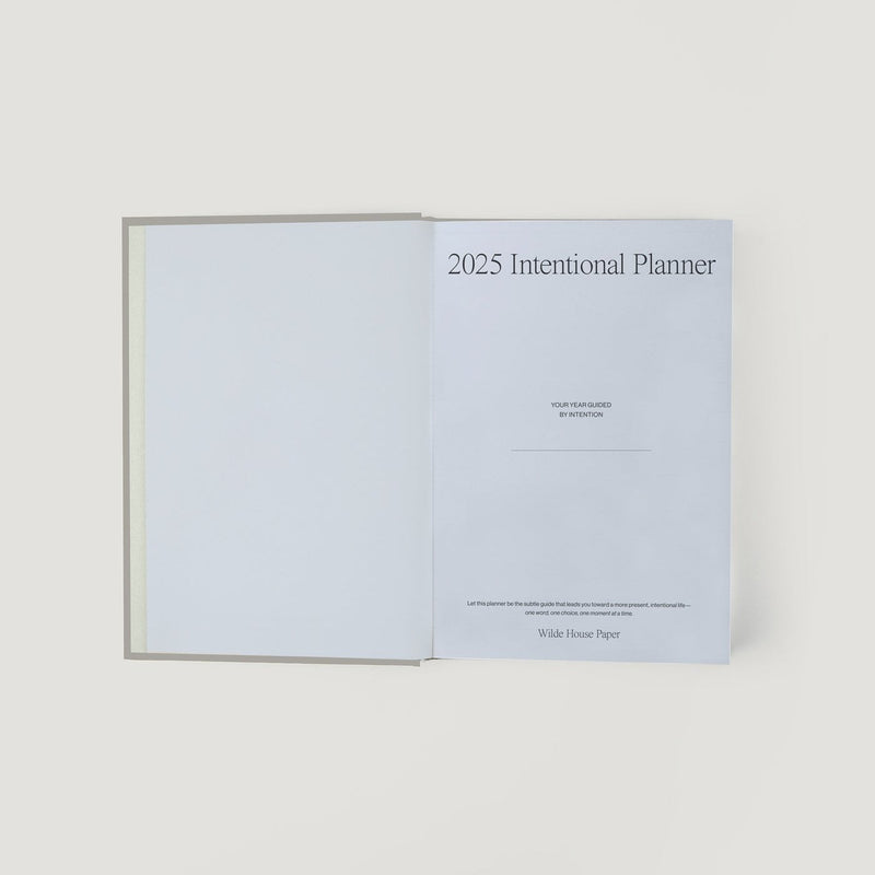 2025 Intentional Planner - Wms&Co.