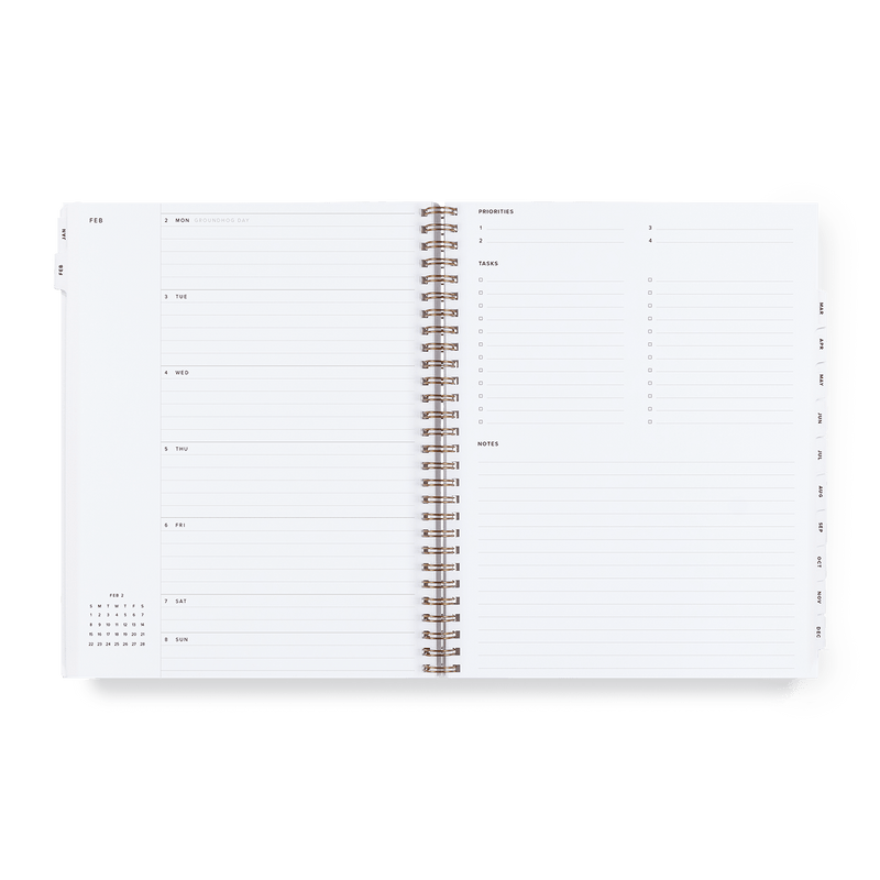 Appointed 2026 Task Planner: Lavender Gray - Wms&Co.
