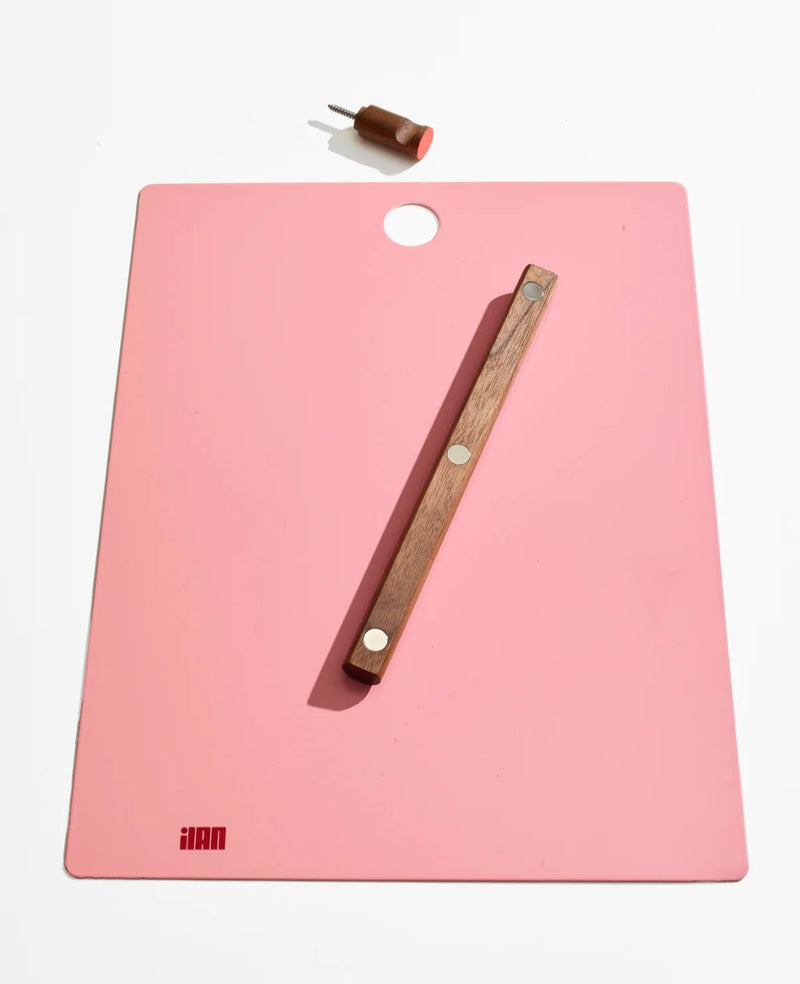 Magnetic Clipboard: Pink/Red - Wms&Co.