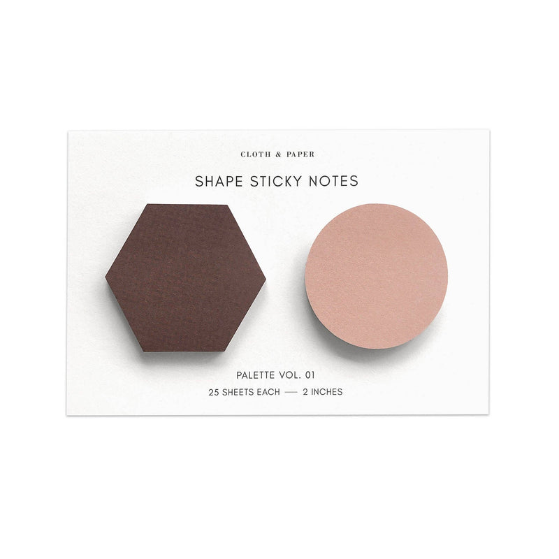 Shape Sticky Note Sets - Wms&Co.