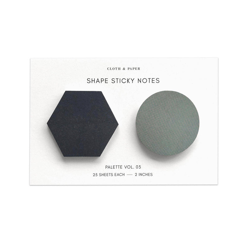 Shape Sticky Note Sets - Wms&Co.