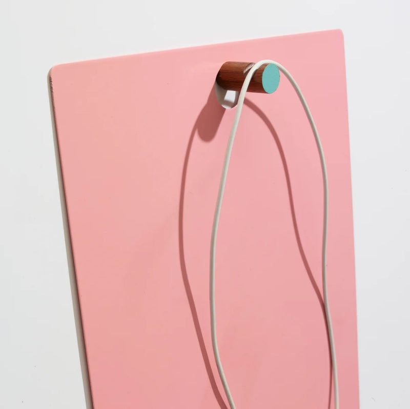 Magnetic Clipboard: Pink/Red - Wms&Co.