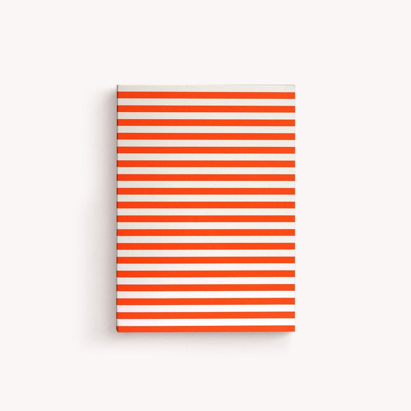 Soft Touch Pocket Notebook: Poppy Stripe - Wms&Co.