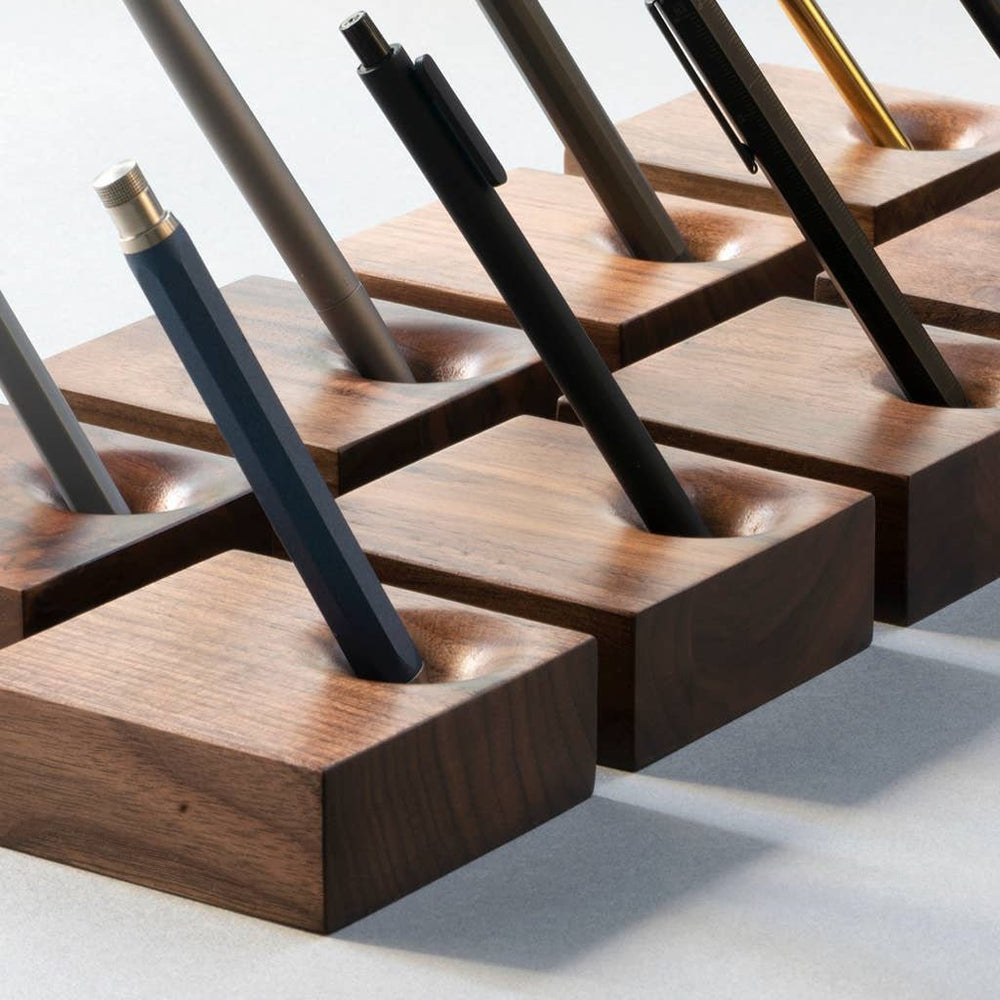 Walnut Pen Stand – Wms&Co.