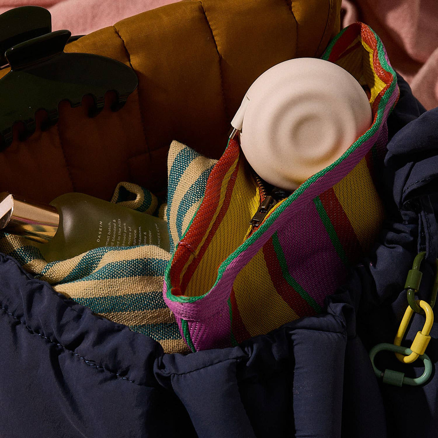 face forward backpack lululemon x roksanda Pearl The Charger