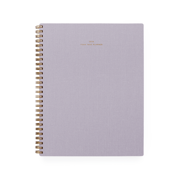 Appointed 2026 Task Planner: Lavender Gray - Wms&Co.