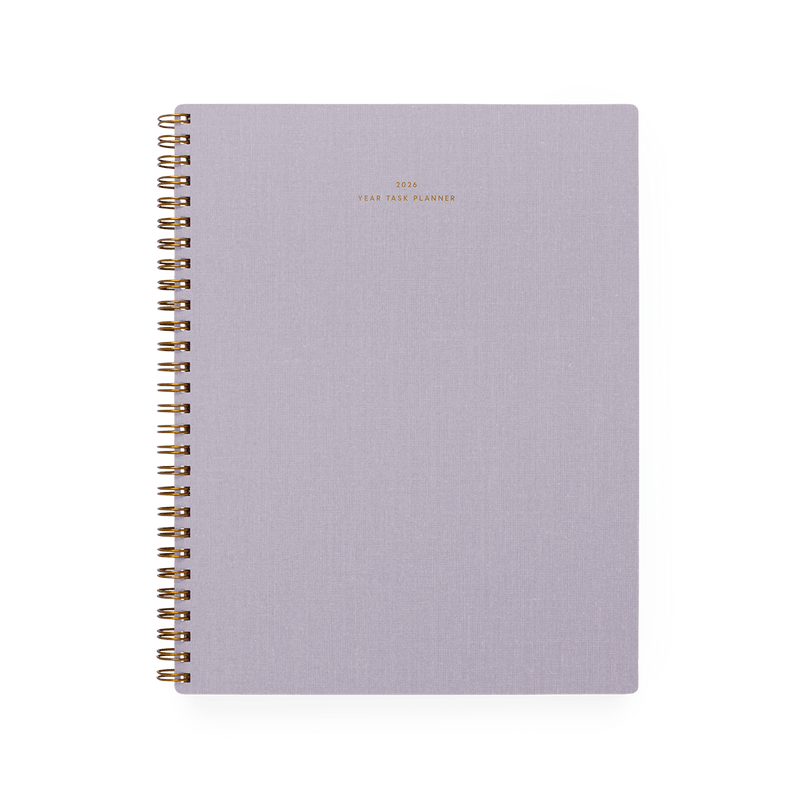 Appointed 2026 Task Planner: Lavender Gray - Wms&Co.