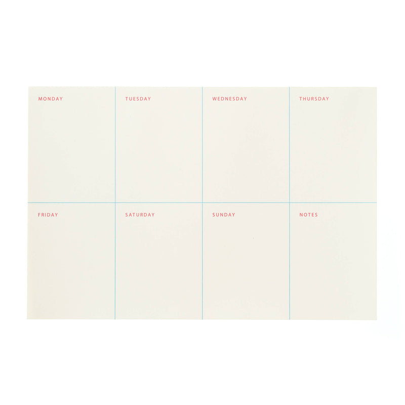 Weekly Notepad - Wms&Co.