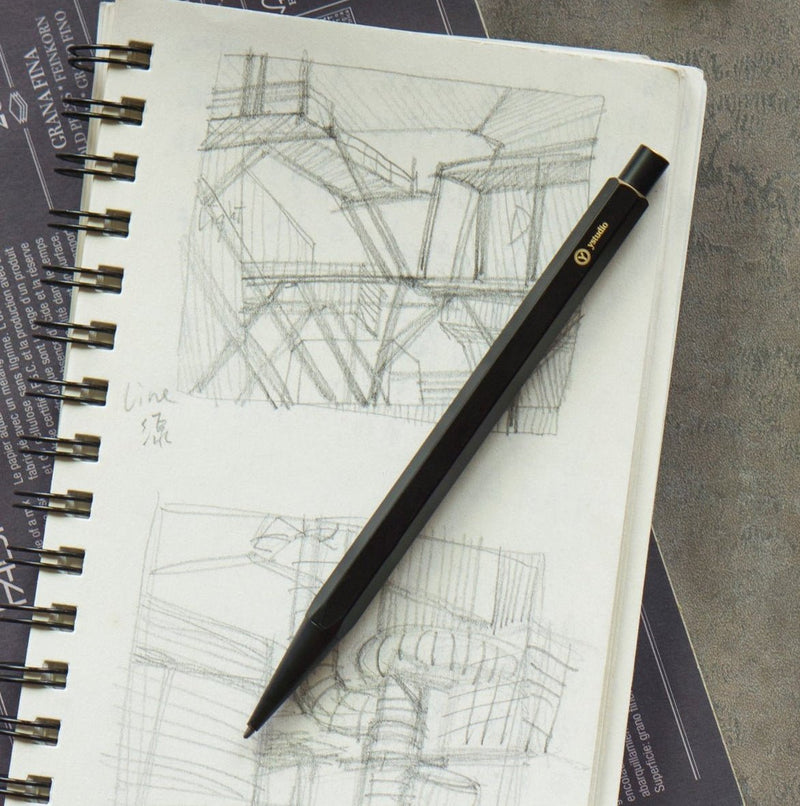 Ystudio Classic Black/Brass Mechanical Pencil - Wms&Co.