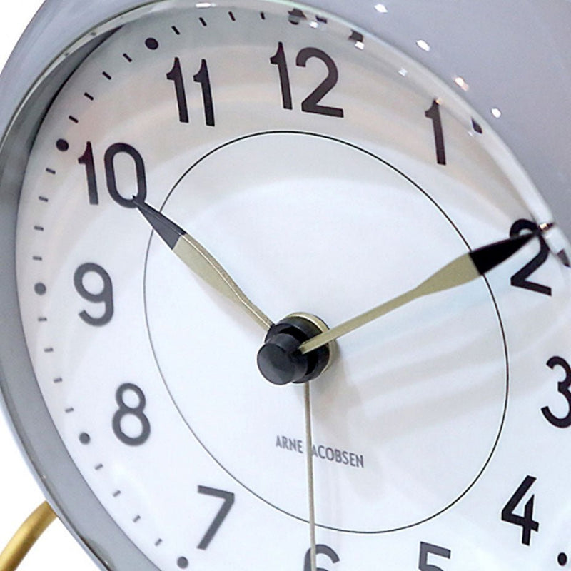 Arne Jacobsen Station Clock: Grey - Wms&Co.