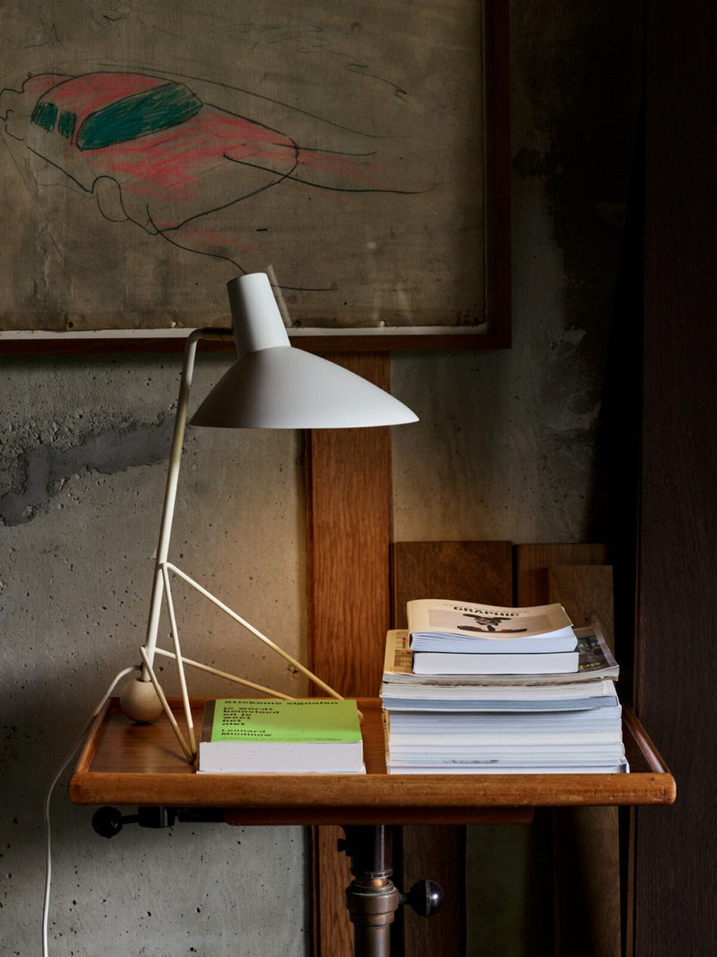 Tripod Table Lamp: White - Wms&Co.