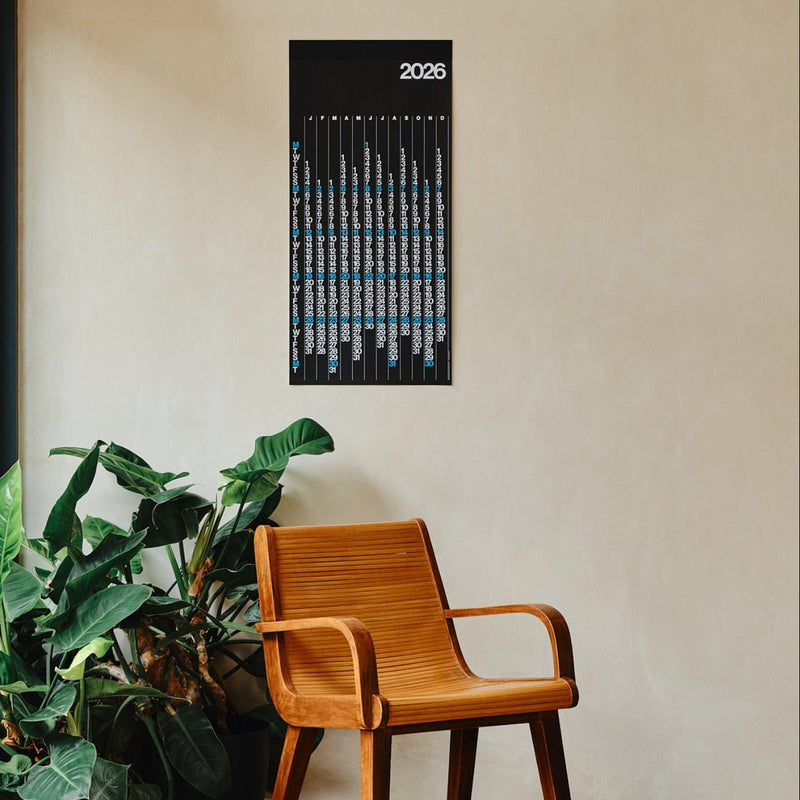 Stendig 2026 V Calendar: Black - Wms&Co.