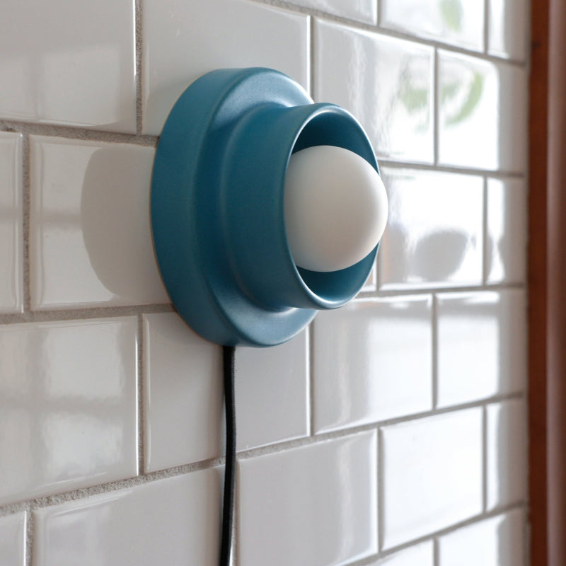 Q Ceramic Sconce: 10 colorways - Wms&Co.