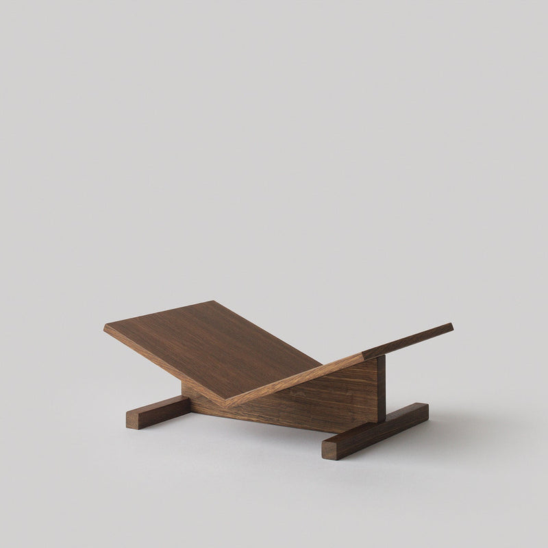 Page Bookstands: Dark Smoked Oak, 2 sizes - Wms&Co.