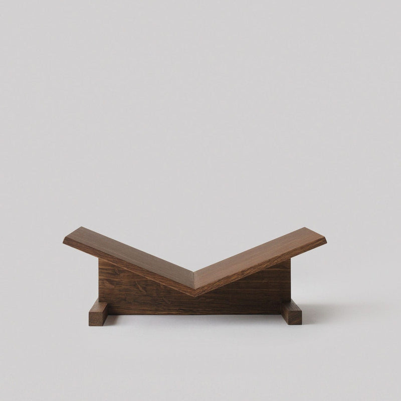 Page Bookstands: Dark Smoked Oak, 2 sizes - Wms&Co.