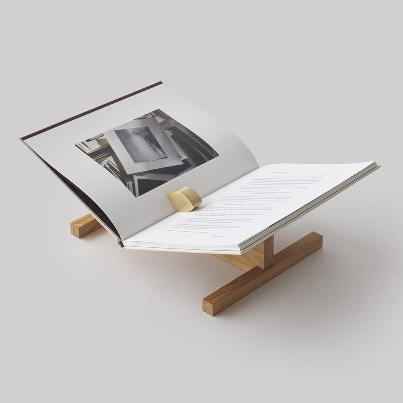 Page Book Stands: Natural Oak + XL Oak - Wms&Co.