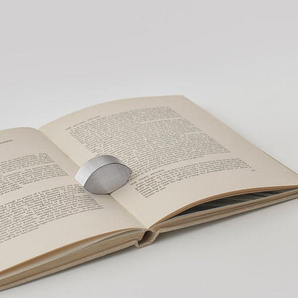Signe Hytte Almond Book Weight: Stainless - Wms&Co.
