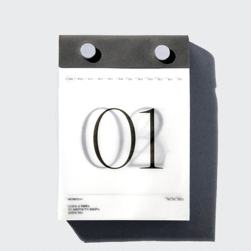 Translucent Daily Calendar: 2025 - Wms&Co.