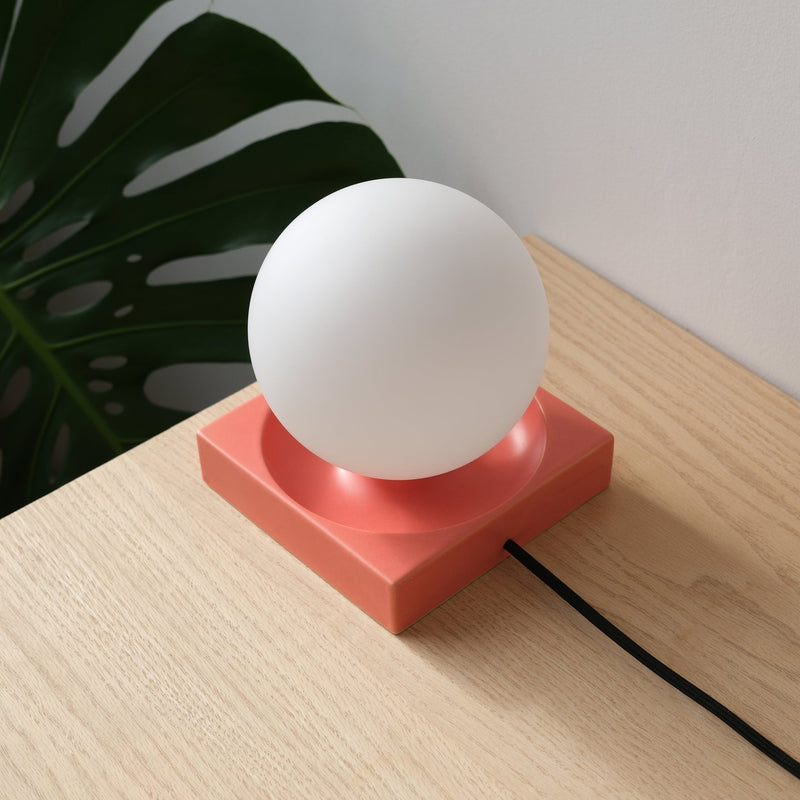 Wall/Table Ceramic Lamp: 6 colorways - Wms&Co.
