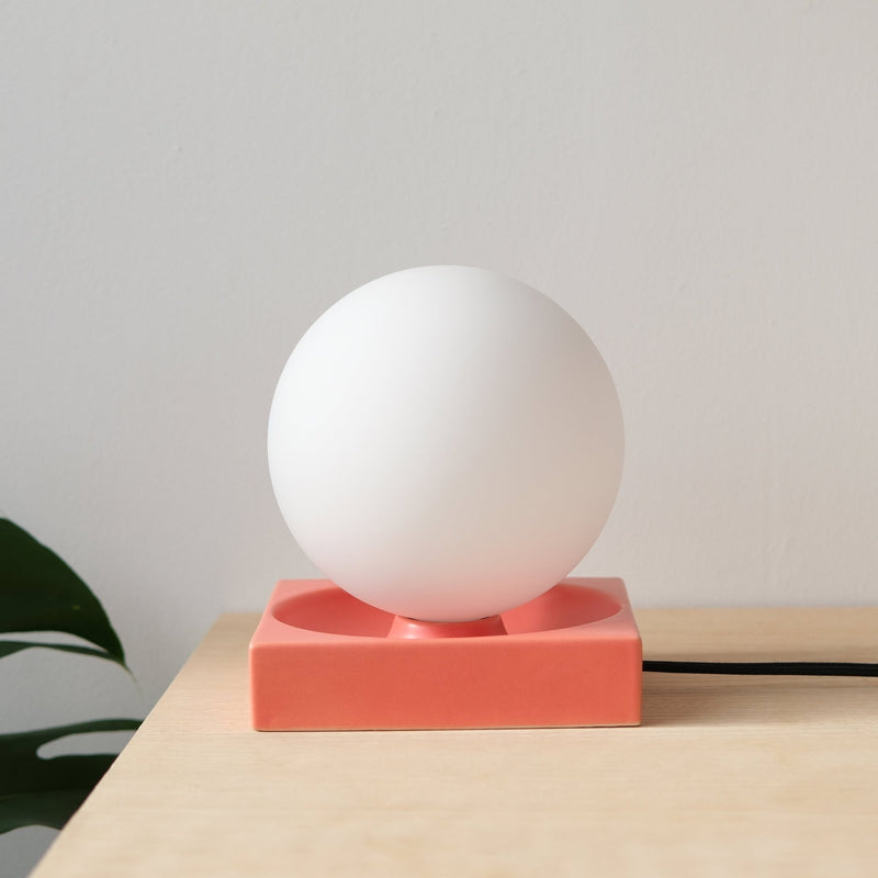 Wall/Table Ceramic Lamp: 6 colorways - Wms&Co.
