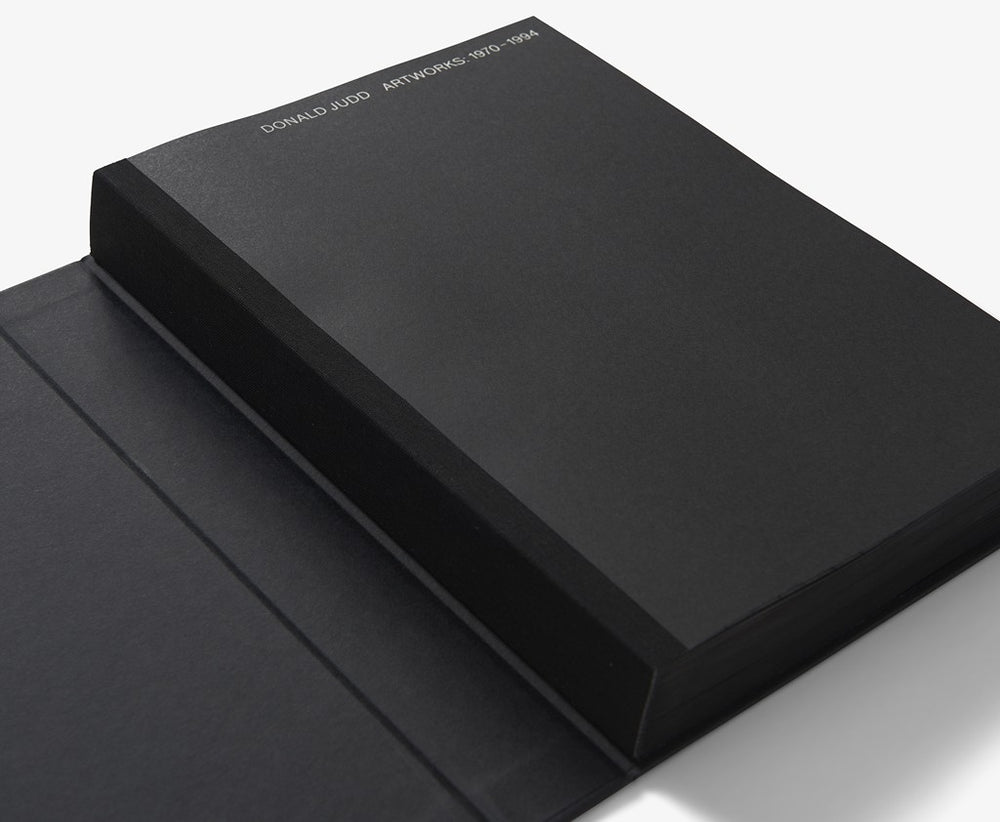 Donald Judd: Artworks 1970–1994 | Minimalist Art Book – Wms&Co.