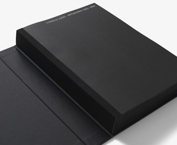 Donald Judd: Artworks 1970 - 1994 - Wms&Co.