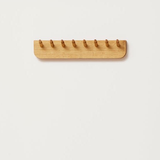Echo Hanging Rack, Oiled Oak: 2 Sizes - Wms&Co.